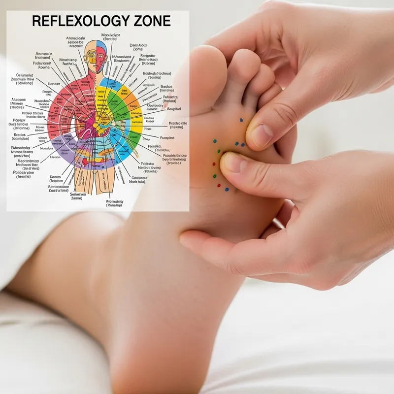 Plantar Reflexology Guide: Holistic Healing Illustration Plantar Reflexology Guide: Holistic Healing Illustration