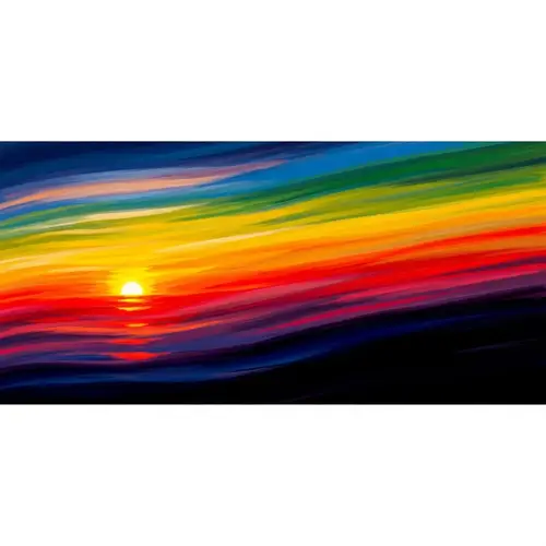 Abstract Interpretation of Day's Progression: Sunrise to Sunset