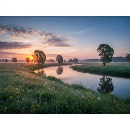 Tranquil Landscapes: Serene Views for a Calm Mind