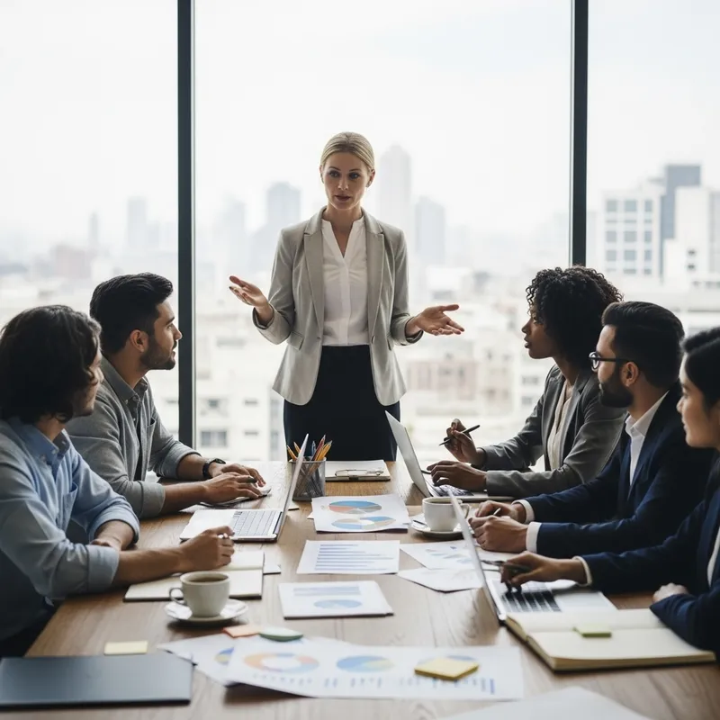 Efficient Organizational Processes | Teamwork Strategies in Modern Office Setting