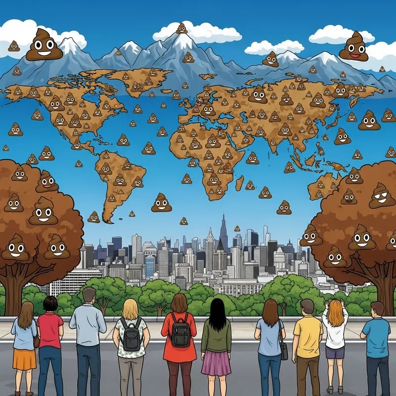 Poop World Domination: Unusual Phenomenon Exposed