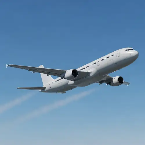 3D Airplane Model in Flight | Detailed Aircraft Reproduction