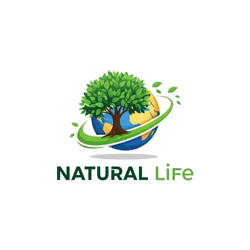 Nature-inspired Interactive Website Logo - Natural Life