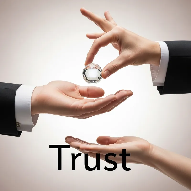 Trust Visualization: Symbol of Honest and Precious Trustworthiness