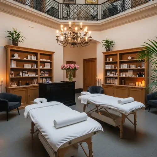 Luxurious Massage Salon in Europe | Tranquil Wellness Retreat