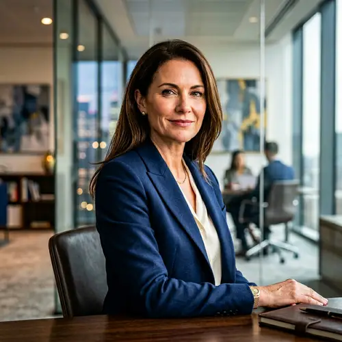 Confident Female CEO Headshot Photography
