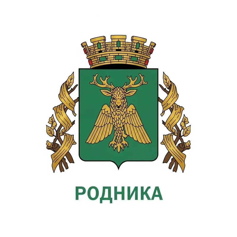 Create Beautiful Rodniki City Coat of Arms - Ivanovo Region