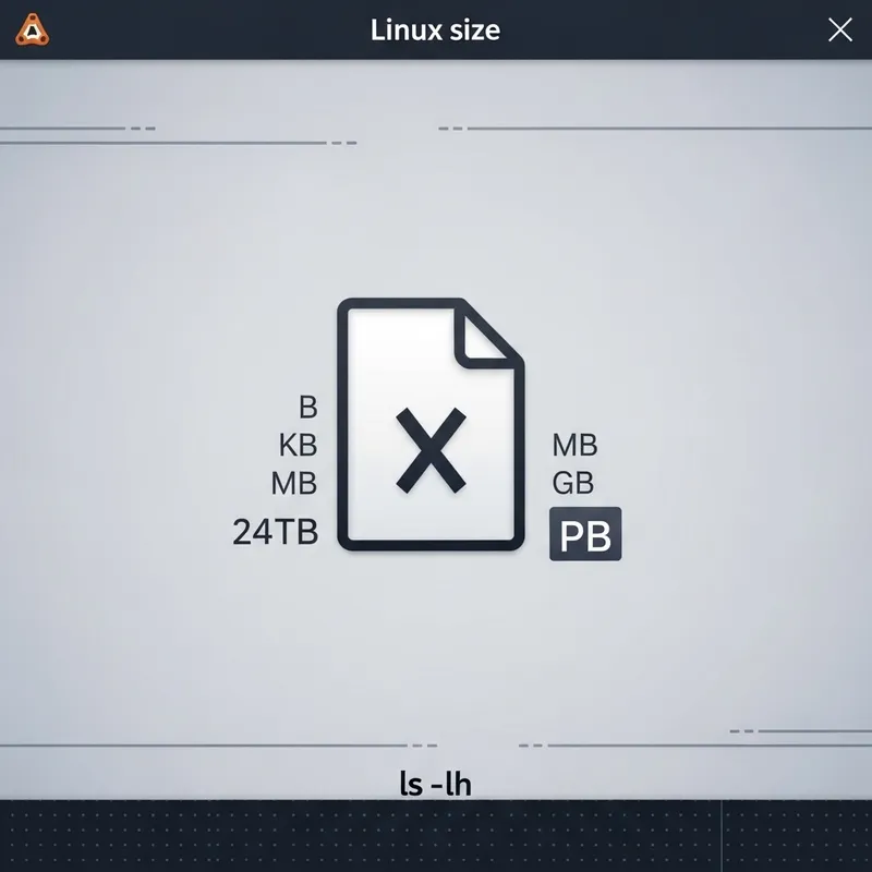 File Size in Linux Style