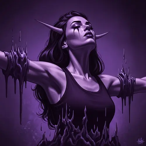 Powerful Woman Digital Painting | Strength & Empowerment