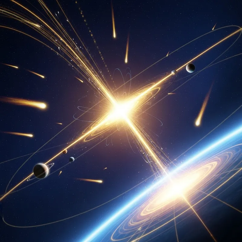 Center of Attraction: Celestial Bodies in Gravitational Pull Center of Attraction: Celestial Bodies in Gravitational Pull