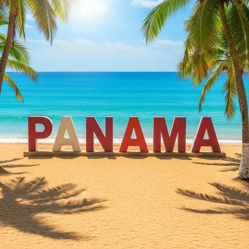 Panama Beach | Azure Waters & Palm Trees Panama Beach | Azure Waters & Palm Trees