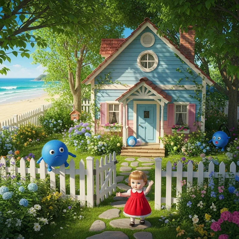 Lilo and Stitch Inspired Beachfront Cottage