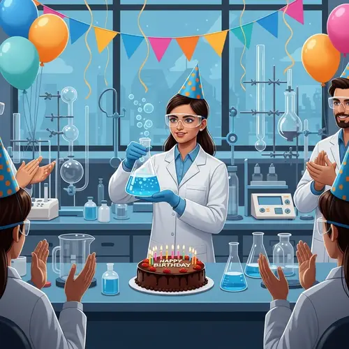Chemical Engineer Birthday Celebration | Happy Birthday!