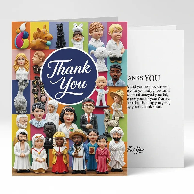 Elegant Figurines Thank-You Card | Shop Theme Cards‎
