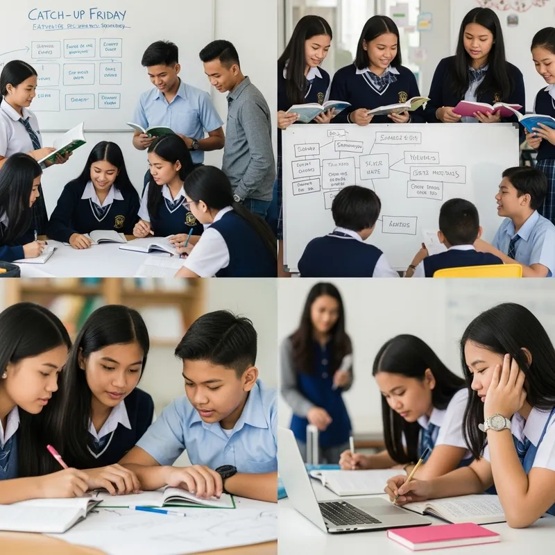Enhancing Filipino Students' Learning Skills with Catch Up Friday Program