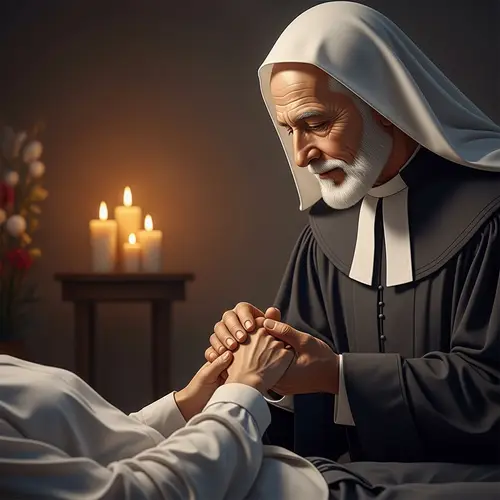 Emotional Support in Final Moments: Touching Scene of Compassionate Elderly Preacher