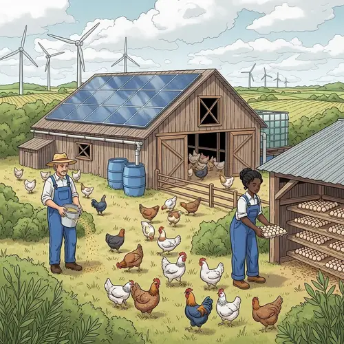 Sustainable Poultry Farming Techniques | Eco-Friendly Design