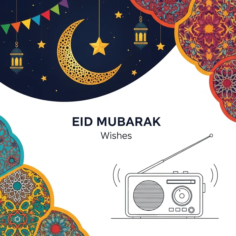Eid Mubarak Wishes: Vibrant Motorola Greeting Card Design Eid Mubarak Wishes: Vibrant Motorola Greeting Card Design