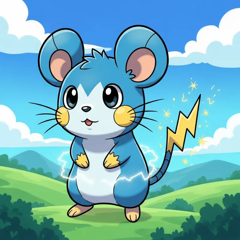 Blue Pikachu - Rare Blue Variant Blue Pikachu - Rare Blue Variant