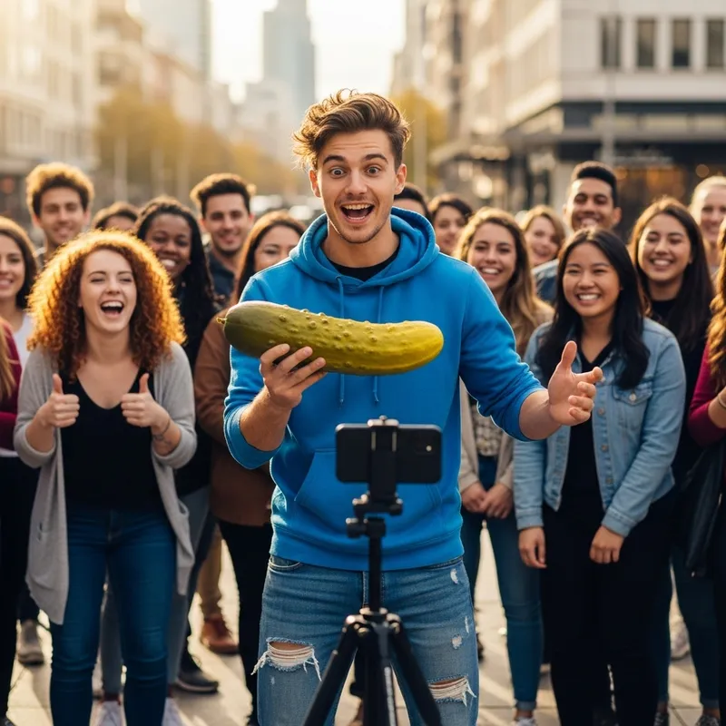 Mr Beast Daring Challenge: Charismatic Young Man Online