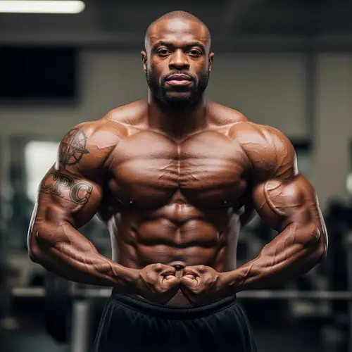 Meet Natkhat: The Powerful Bodybuilder with CPC Tattoo