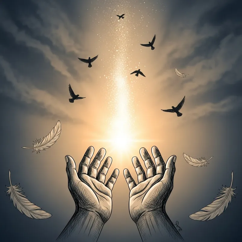 Expressive Sketch: Symbolic Depiction of Hope