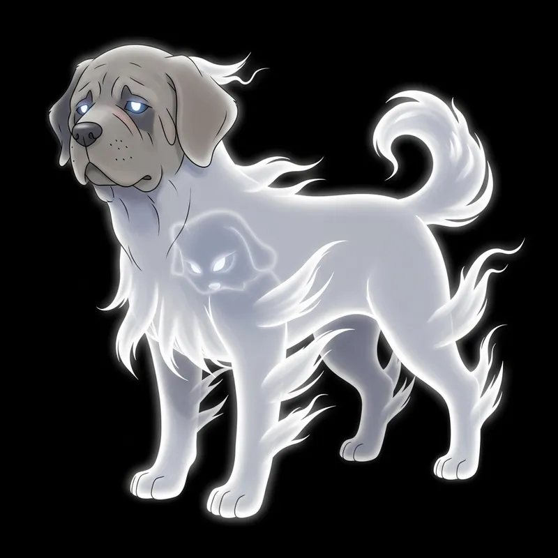 Ghost-Type Pokémon: Spanish Mastiff & German Pointer Mix