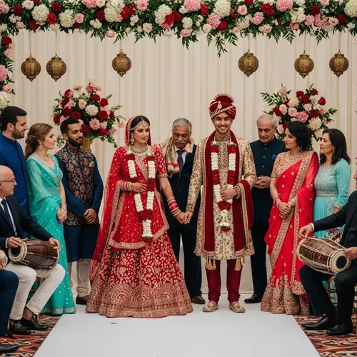 Elegant Indian Wedding Ceremony | Diverse Traditions Celebrated