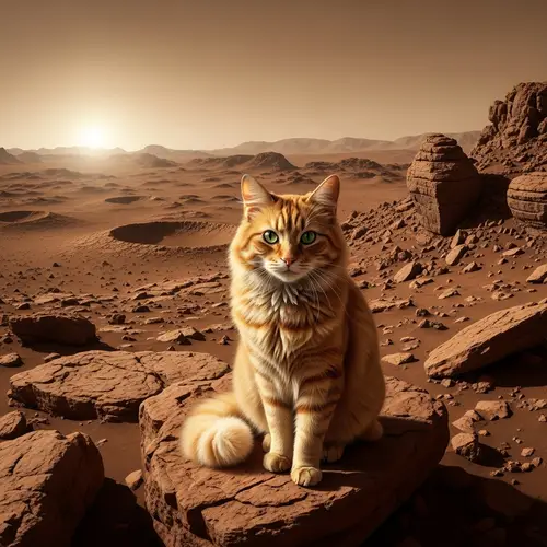 Cat on Mars - Discover the Martian Adventure
