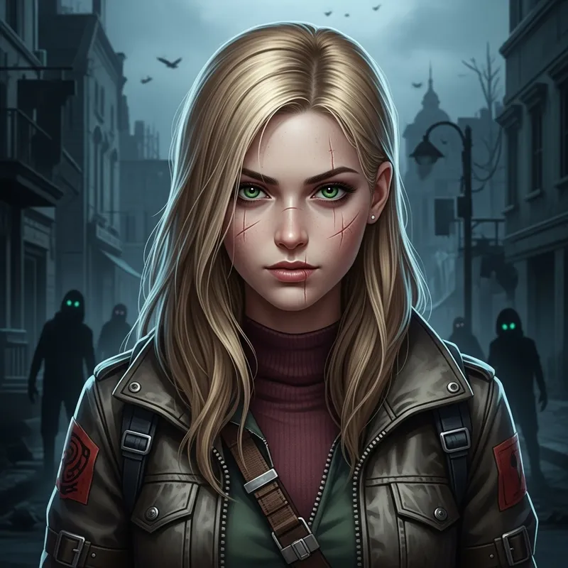 Post-Apocalyptic Blonde Survivor: Epic Battle Theme Post-Apocalyptic Blonde Survivor: Epic Battle Theme