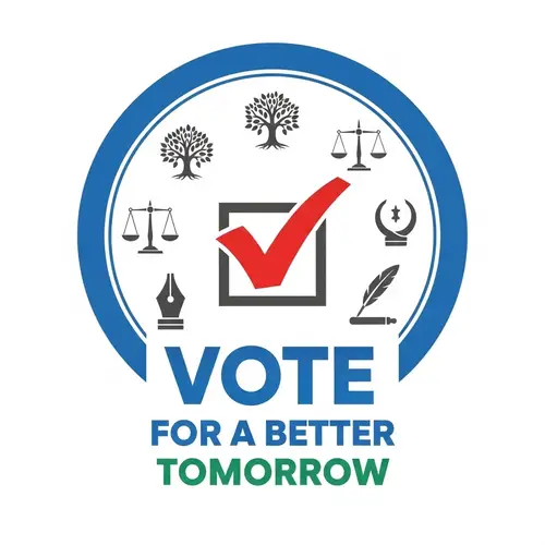 Election Poster: Vote for a Better Tomorrow