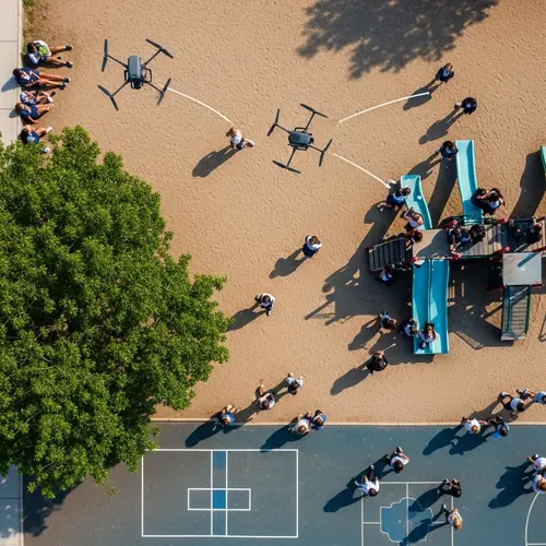 Innovative School Supervision with Drones for Student Safety