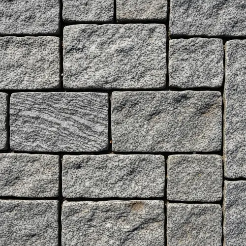 Abstract Granite Cobblestones - Unique Artistry