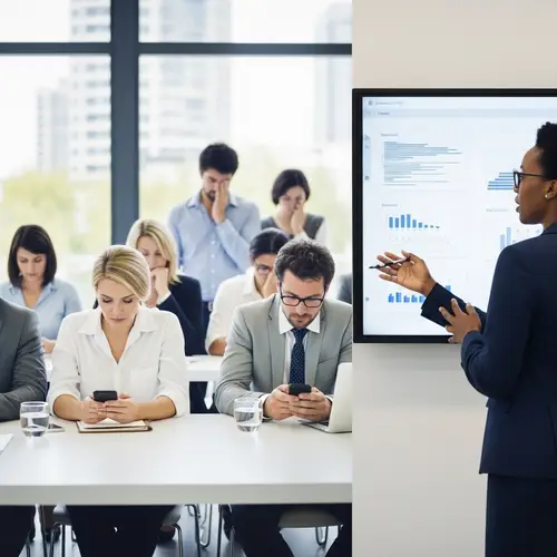 Diverse Business Professionals in Modern Meeting Room