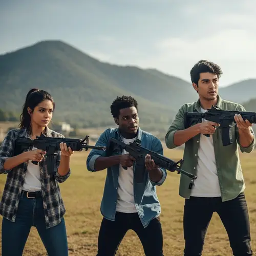 Multiplayer Battle Royale Game: Intense Action with Friends