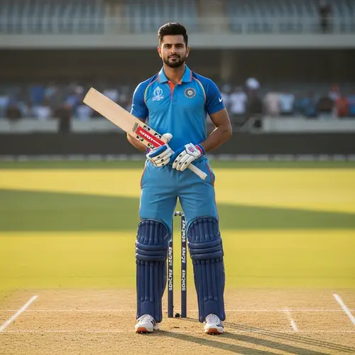 Professional Cricket Player with Determination | XYZ Sports