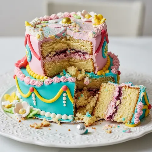 Festive Squished Cake