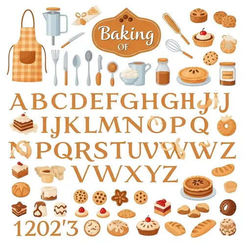 Alphabet of Baking: A Visual Guide to Baking Basics