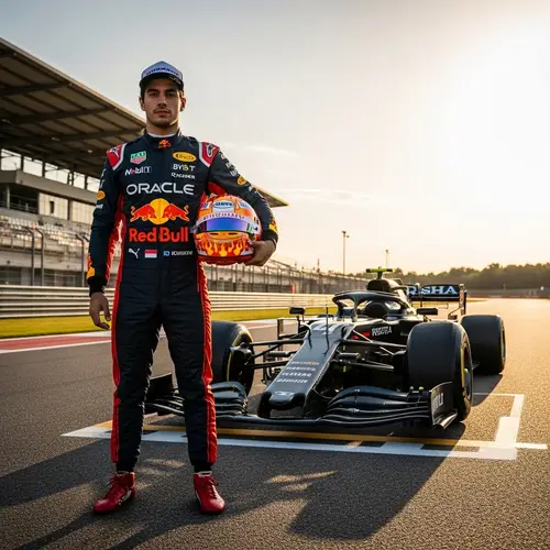 22-Year Old Portuguese Formula 1 Racing Driver