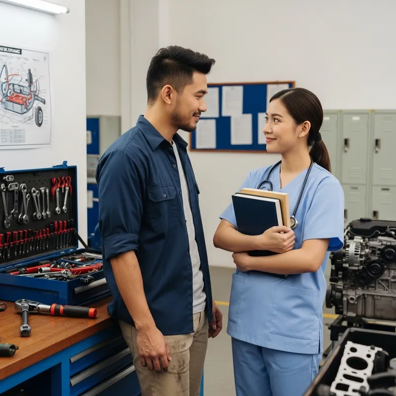Filipino Automotive Instructor in Love with Singaporean Nursing Student Filipino Automotive Instructor in Love with Singaporean Nursing Student