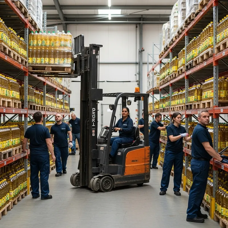 Efficient Vegetable Oil Warehouse Operations Efficient Vegetable Oil Warehouse Operations