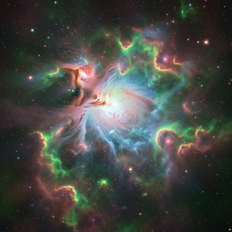 Surrealistic Nebula Art | Cosmic Colors & Gases