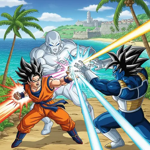 Epic Battle of Heroes vs Villain in Puerto Rico