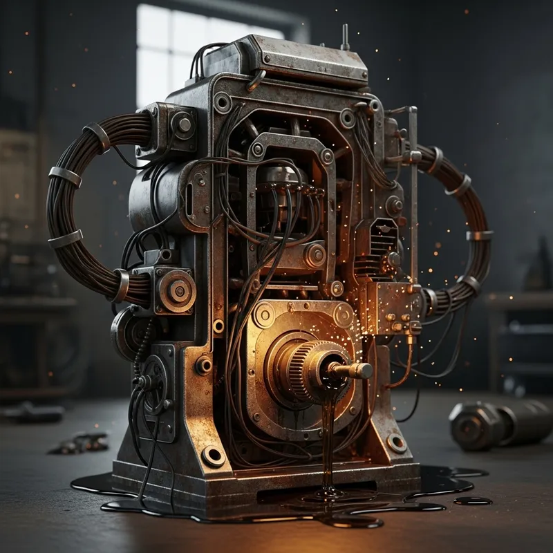 The Struggle of a Futuristic Machine