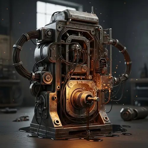 The Struggle of a Futuristic Machine