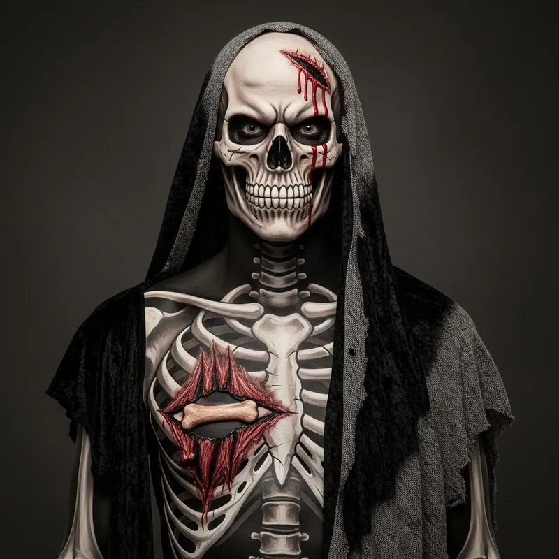 Grotesque Halloween Costume Ideas with Wounds