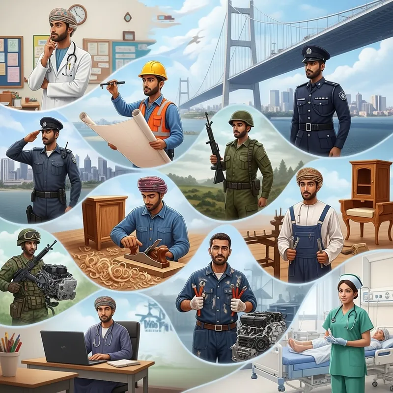 Omani Teacher's Incredible Evolution: Doctor, Engineer, Policeman & More