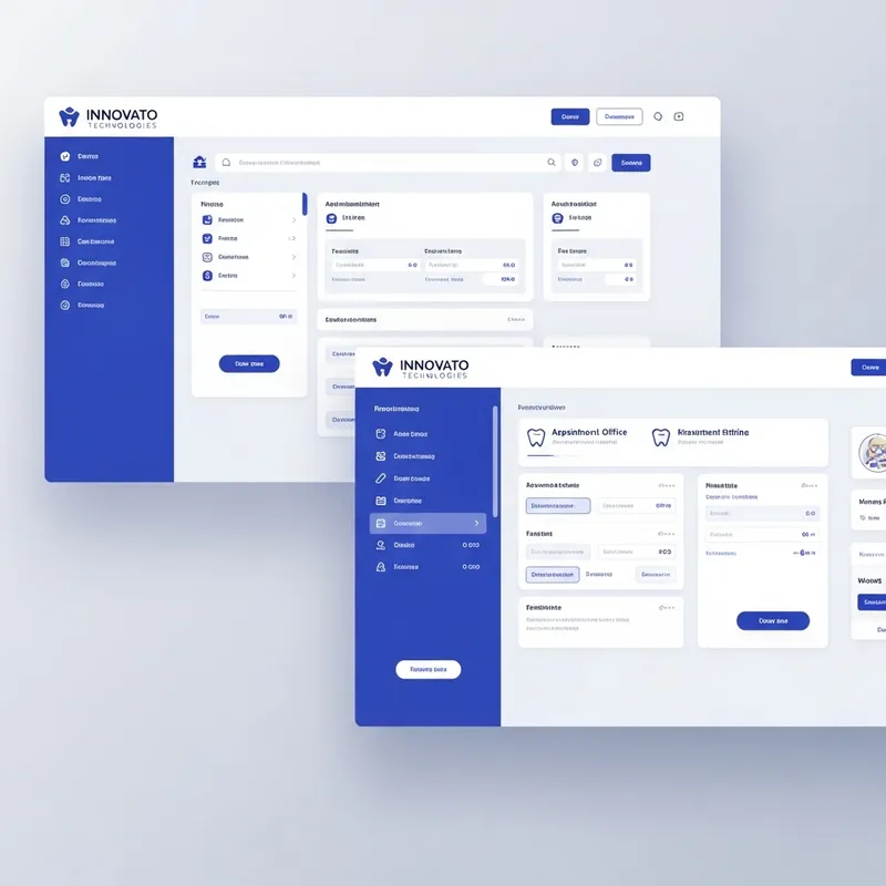Innovato Technologies Dental Software - Modern Interface Design