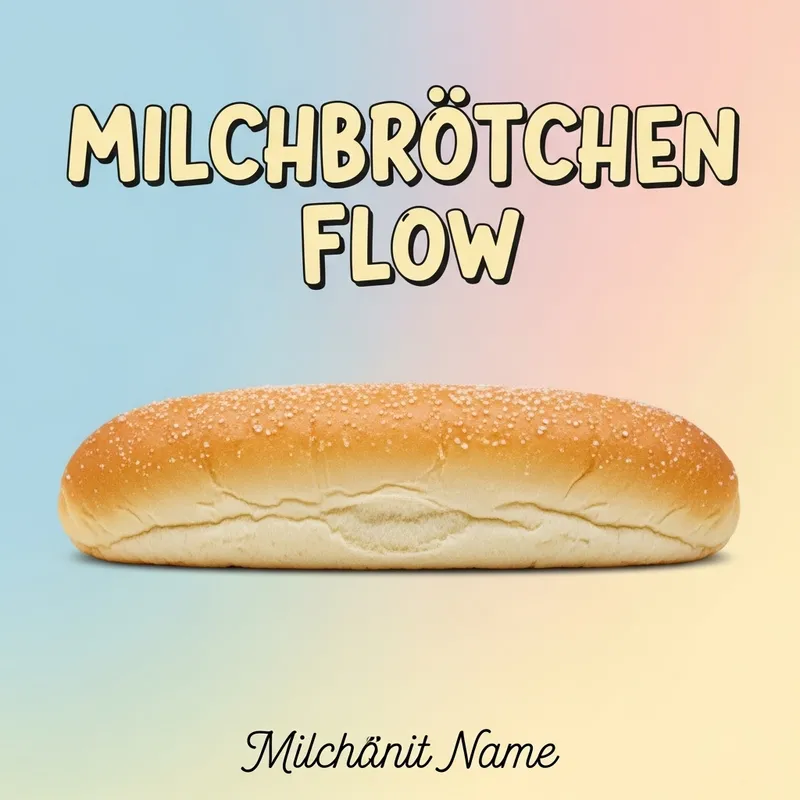 Elongated Milk Roll Album Cover Design