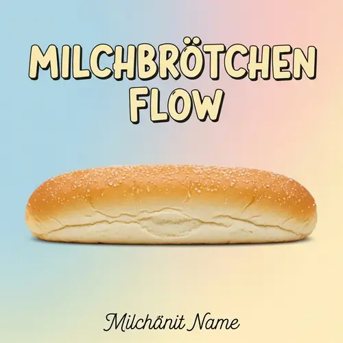 Milchbrötchen Flow Album Cover Design
